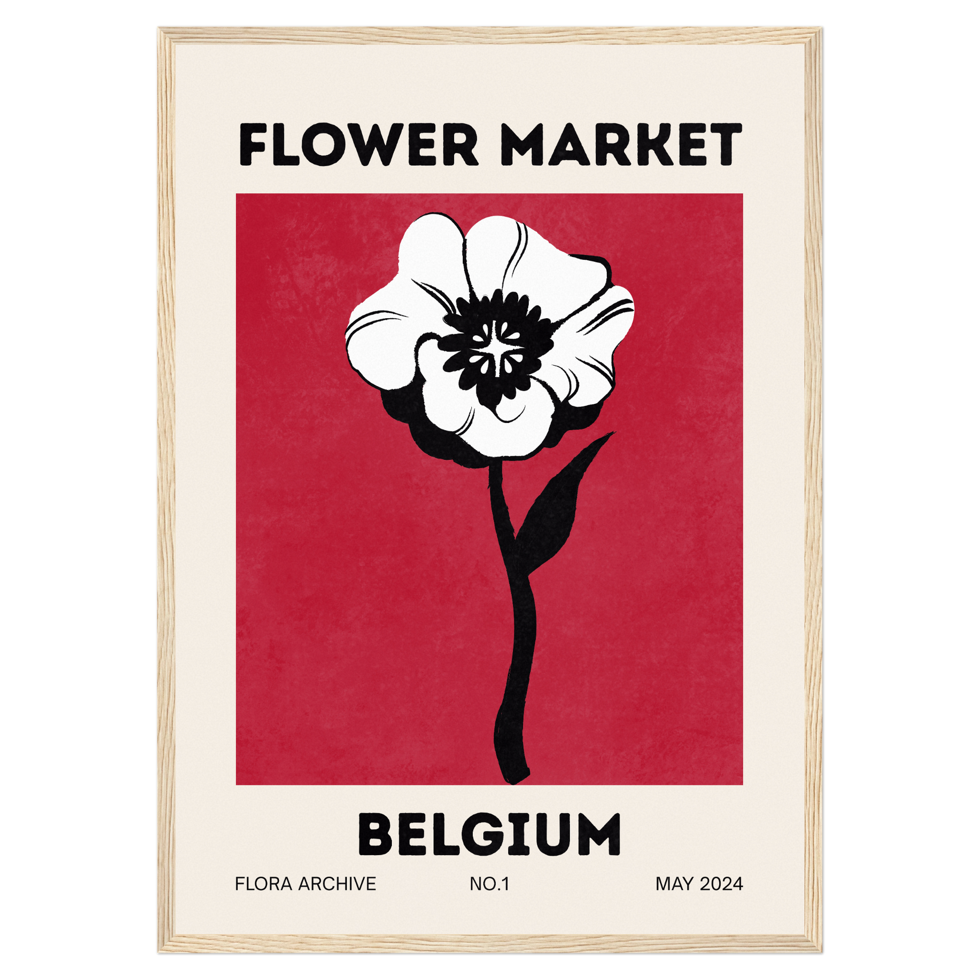Flower Market - Belgium Bleue Vague Flow