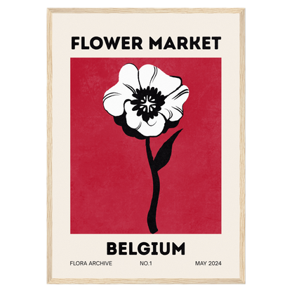 Flower Market - Belgium Bleue Vague Flow