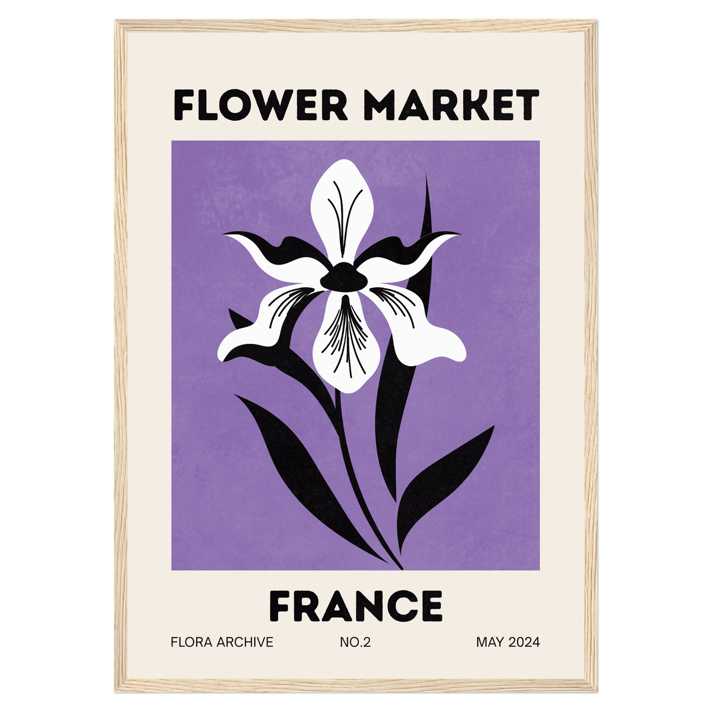 Flower Market - France Bleue Vague Flow