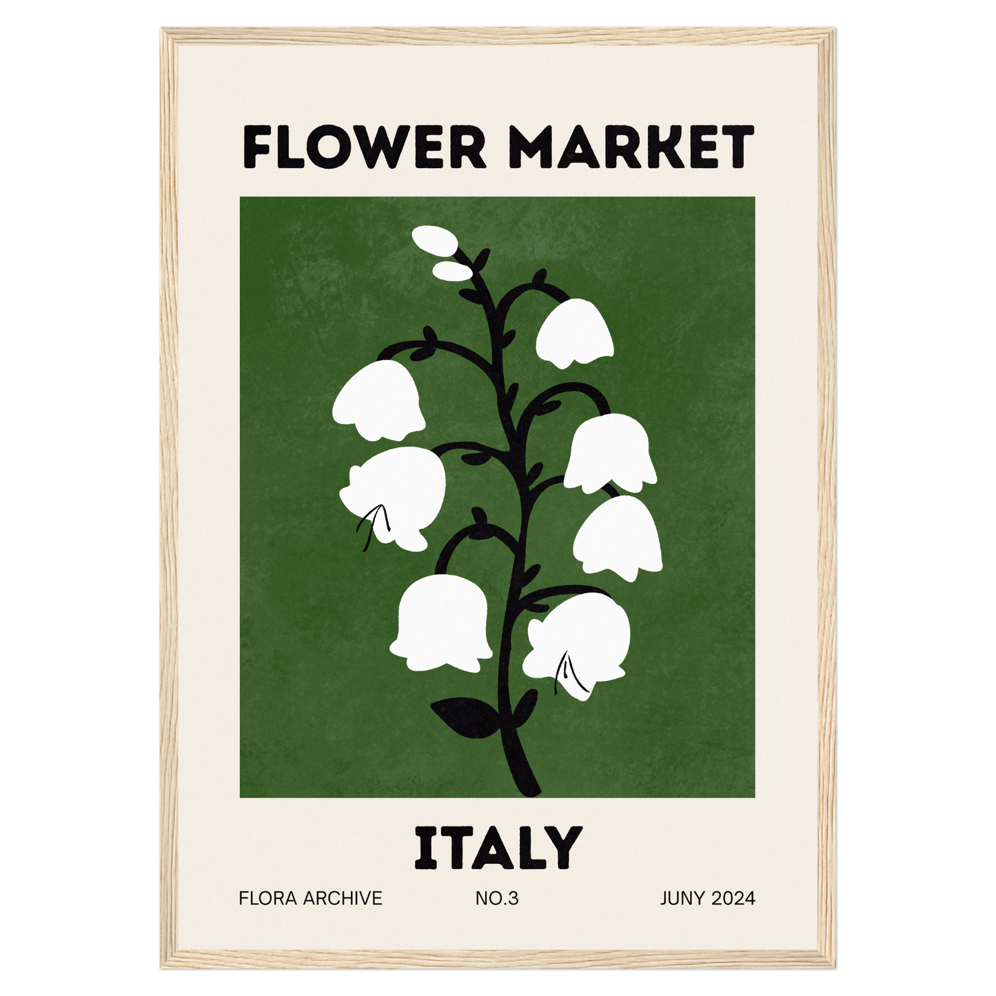 Flower Market - Italy Bleue Vague Flow