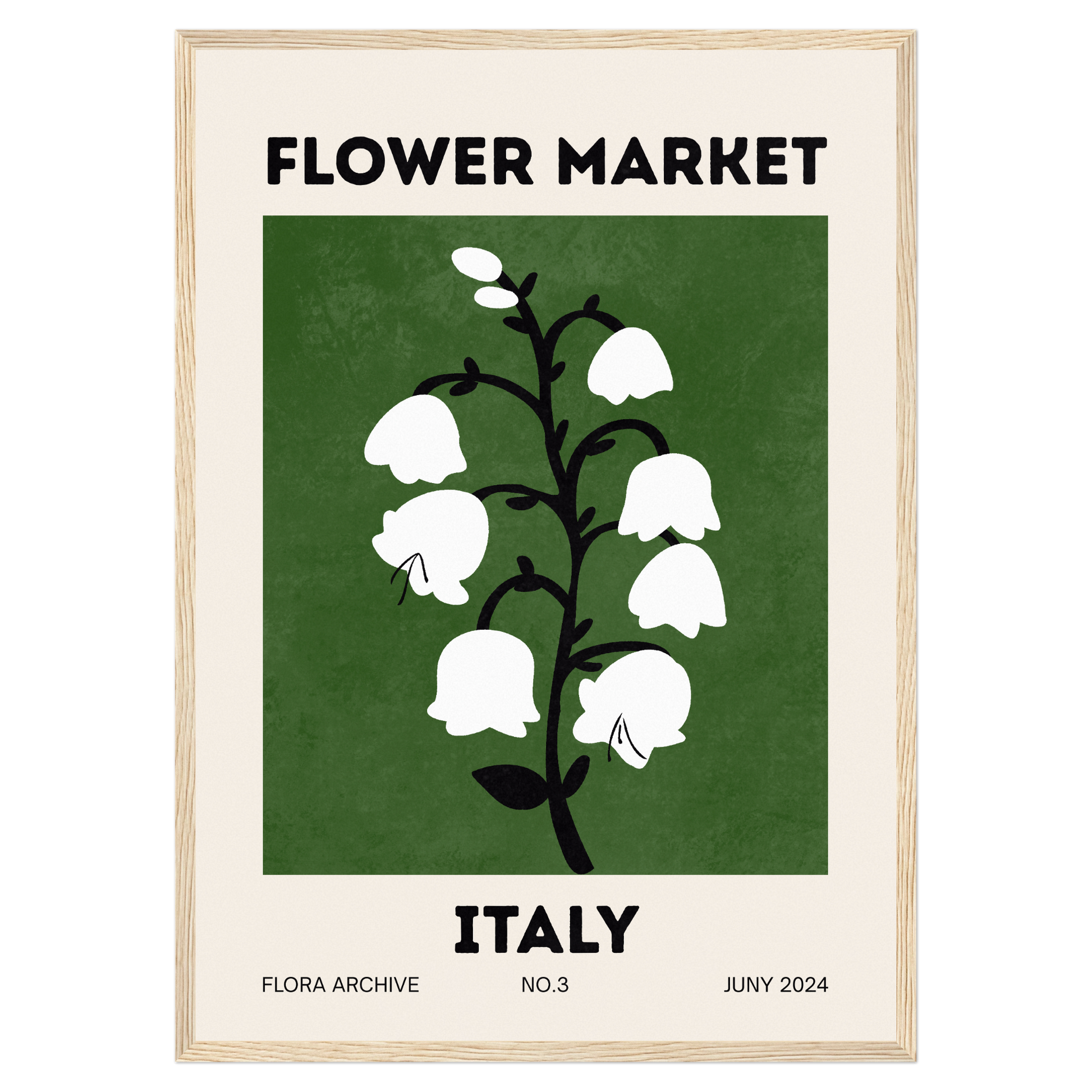 Flower Market - Italy Bleue Vague Flow