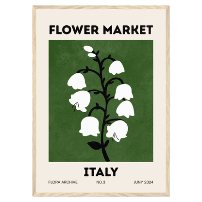 Flower Market - Italy Bleue Vague Flow
