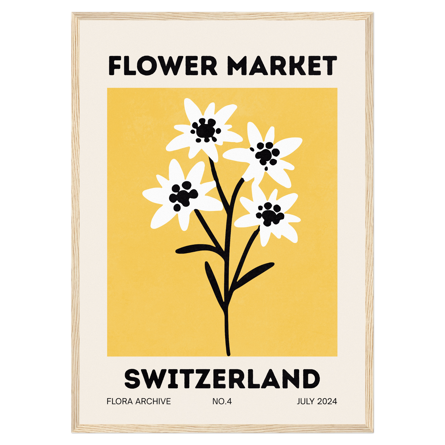 Flower Market - Switzerland Bleue Vague Flow