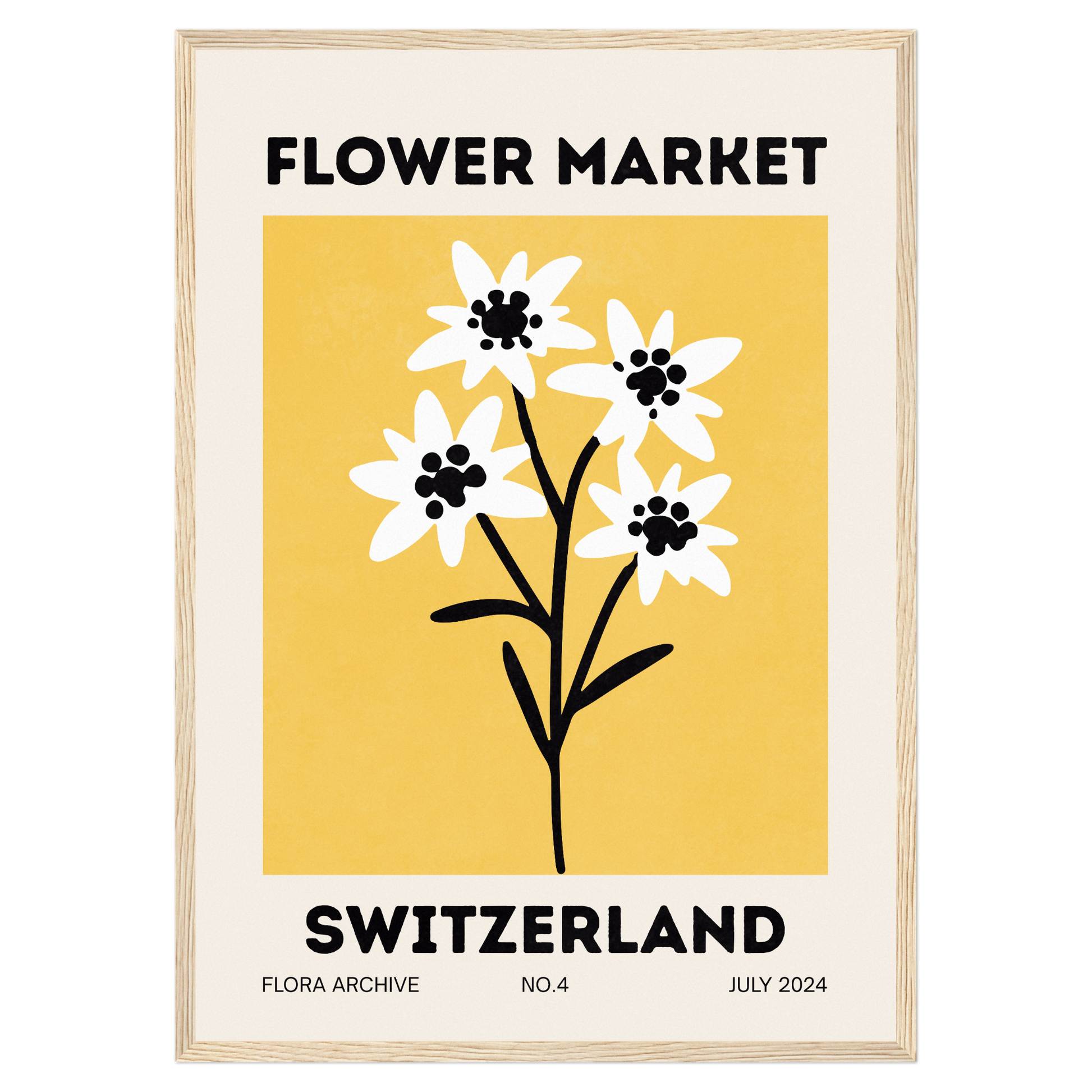 Flower Market - Switzerland Bleue Vague Flow