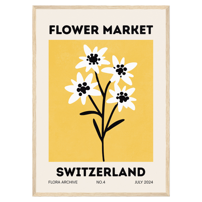 Flower Market - Switzerland Bleue Vague Flow