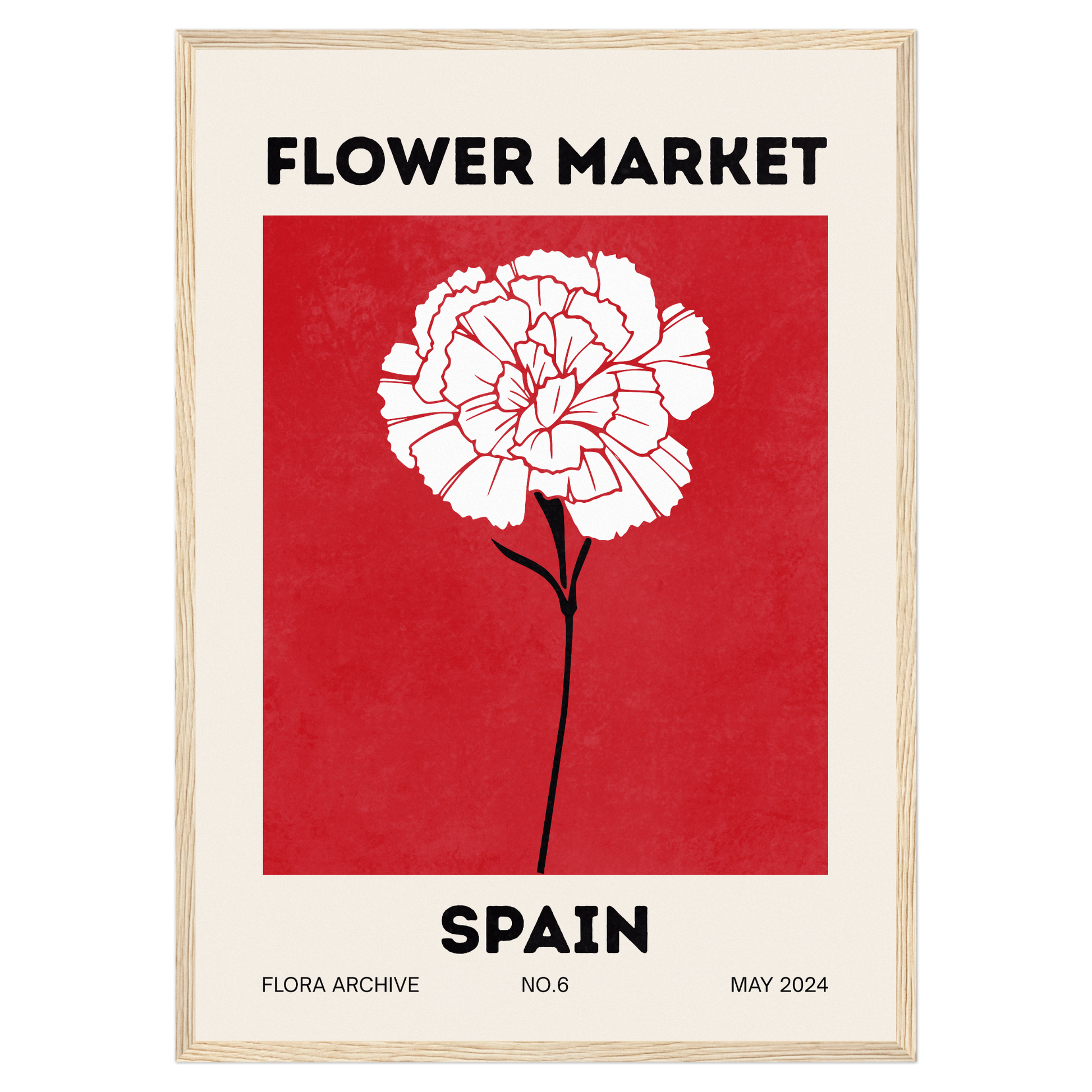 Flower Market - Spain Bleue Vague Flow