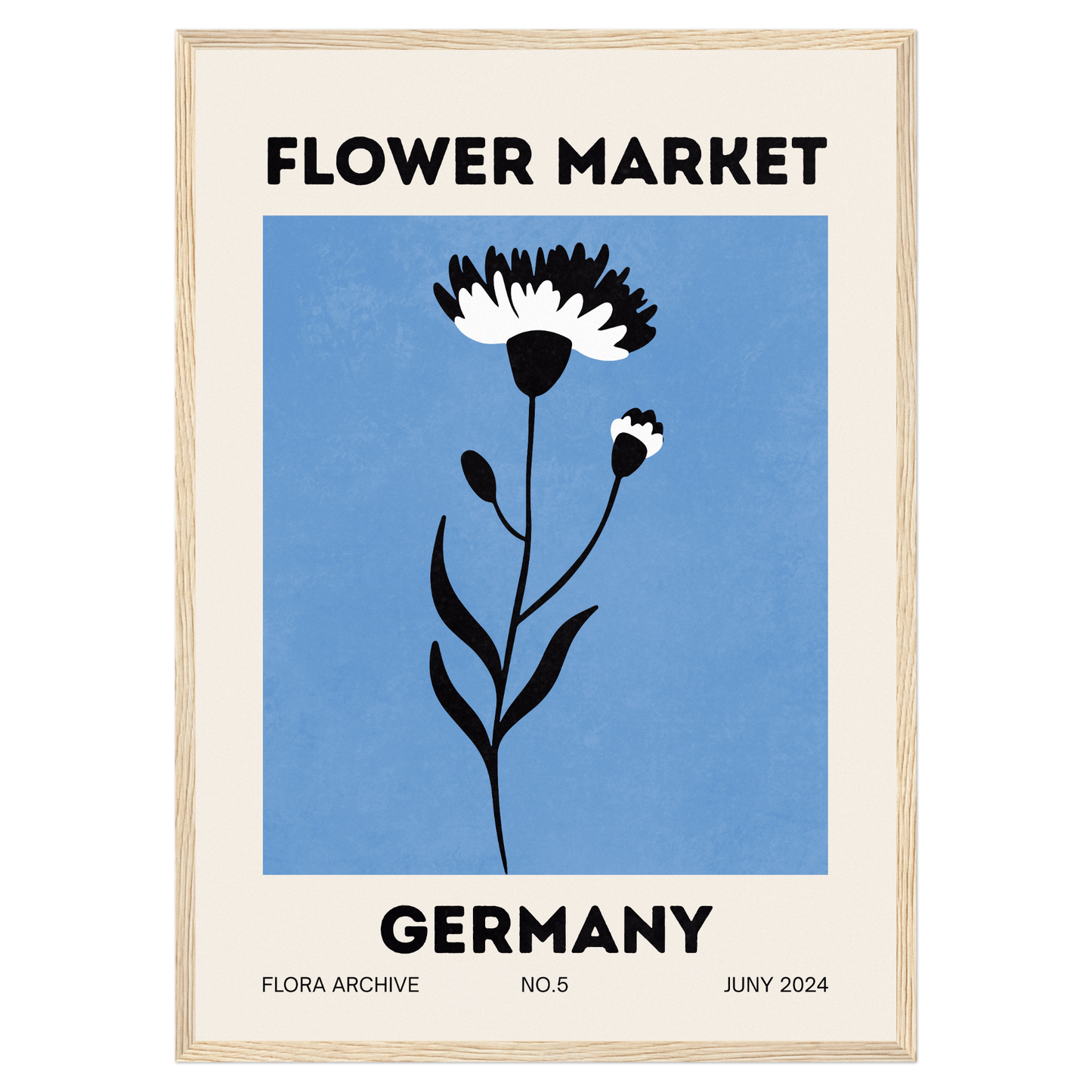 Flower Market - Germany Bleue Vague Flow