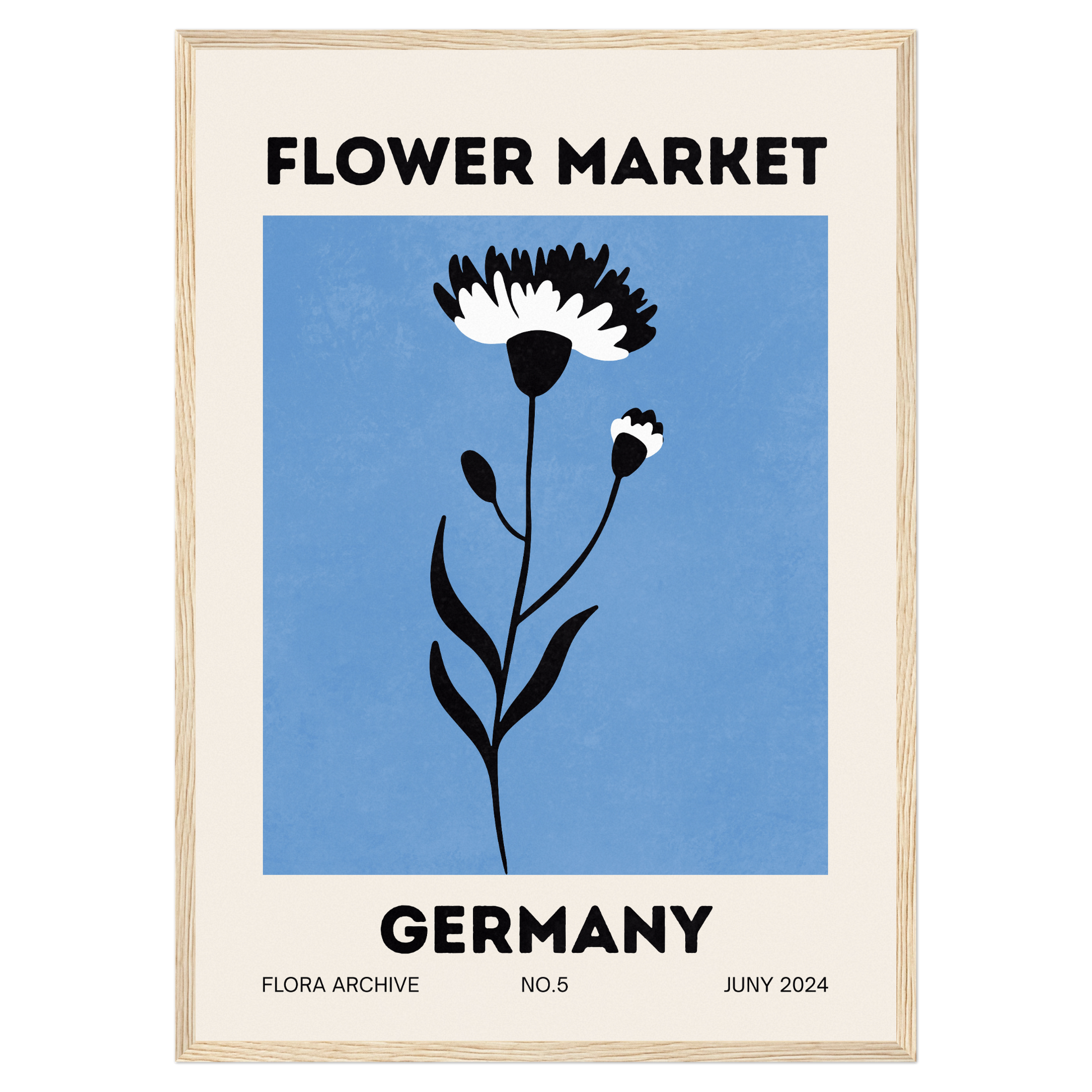 Flower Market - Germany Bleue Vague Flow