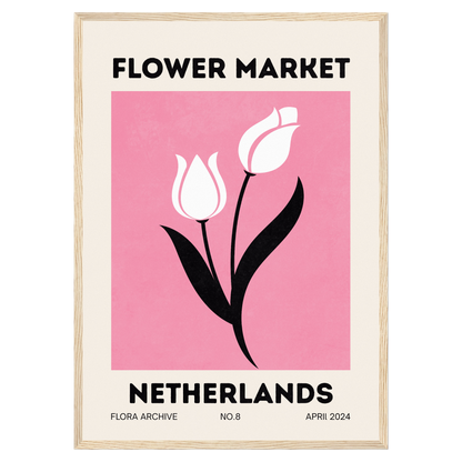 Flower Market - Netherlands Bleue Vague Flow