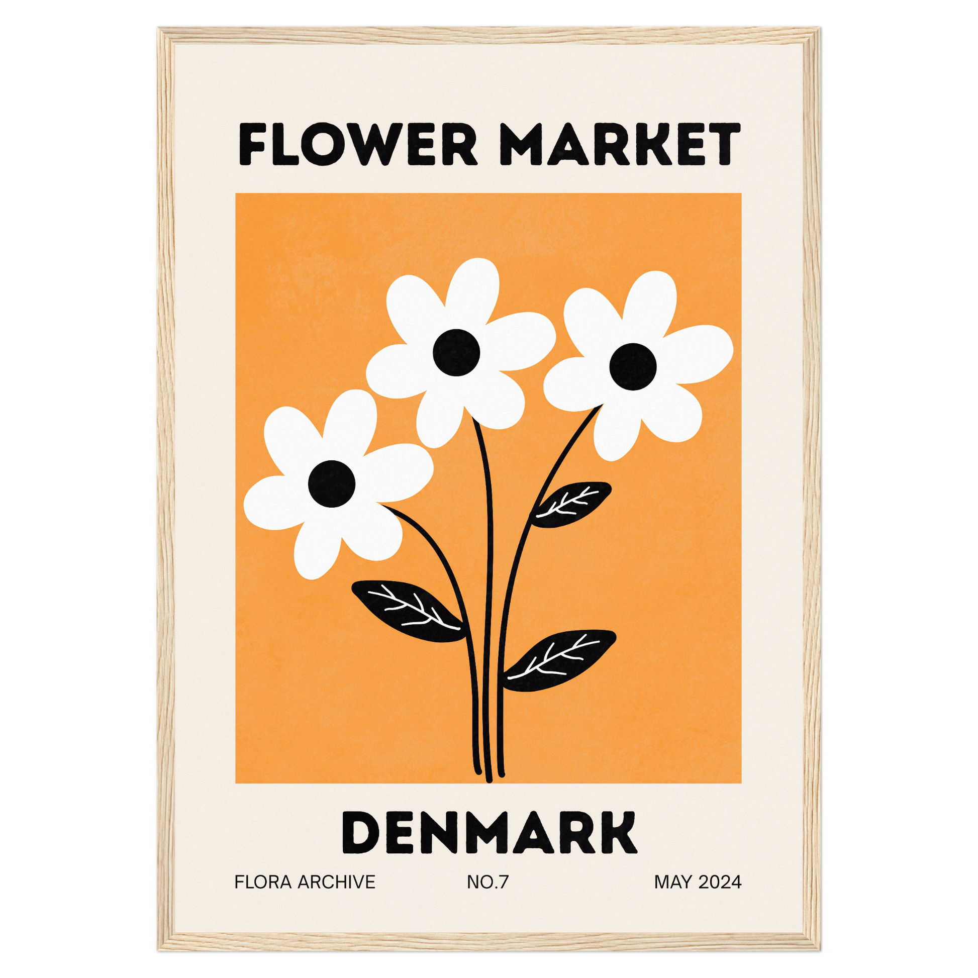 Flower Market - Denmark Bleue Vague Flow