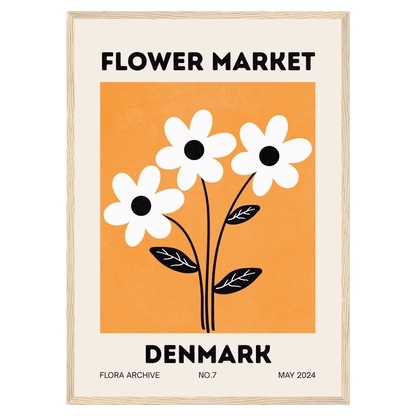 Flower Market - Denmark Bleue Vague Flow