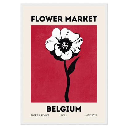 Flower Market - Belgium Bleue Vague Flow