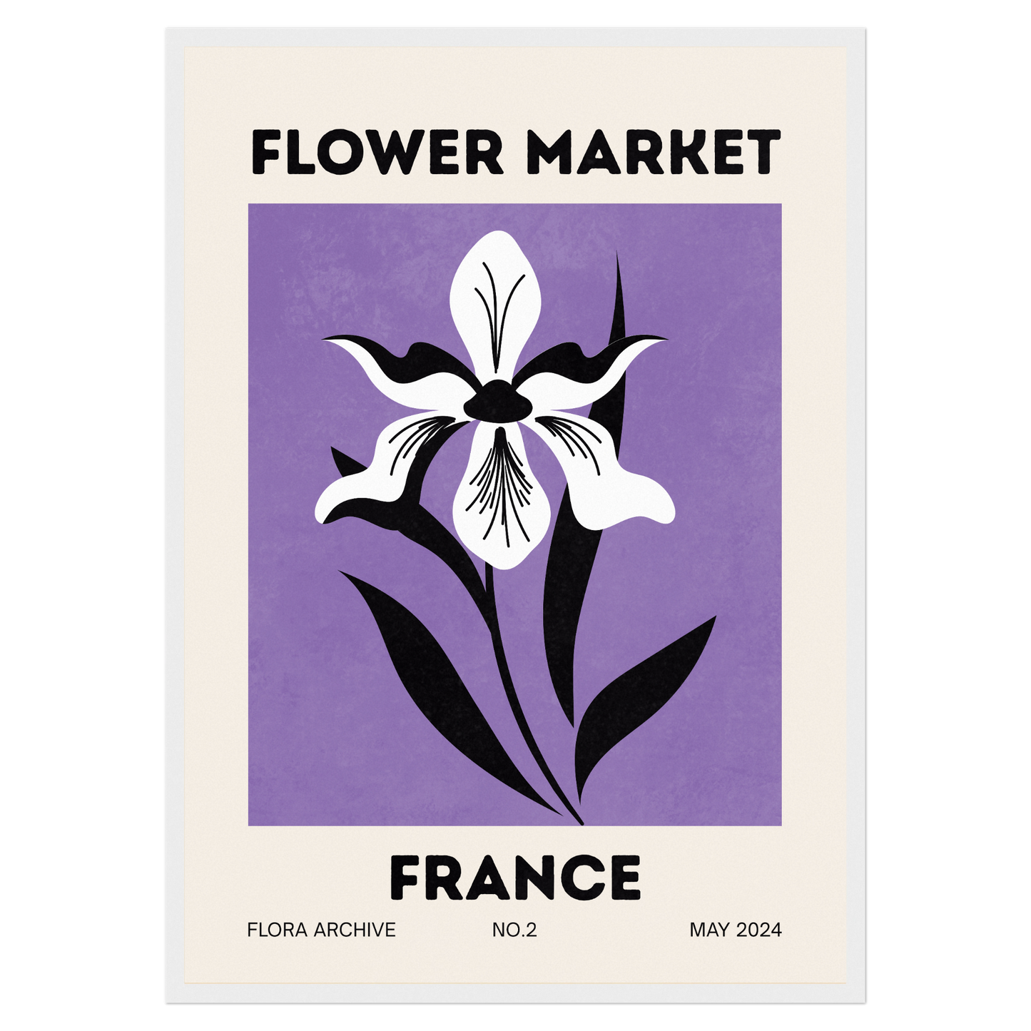 Flower Market - France Bleue Vague Flow