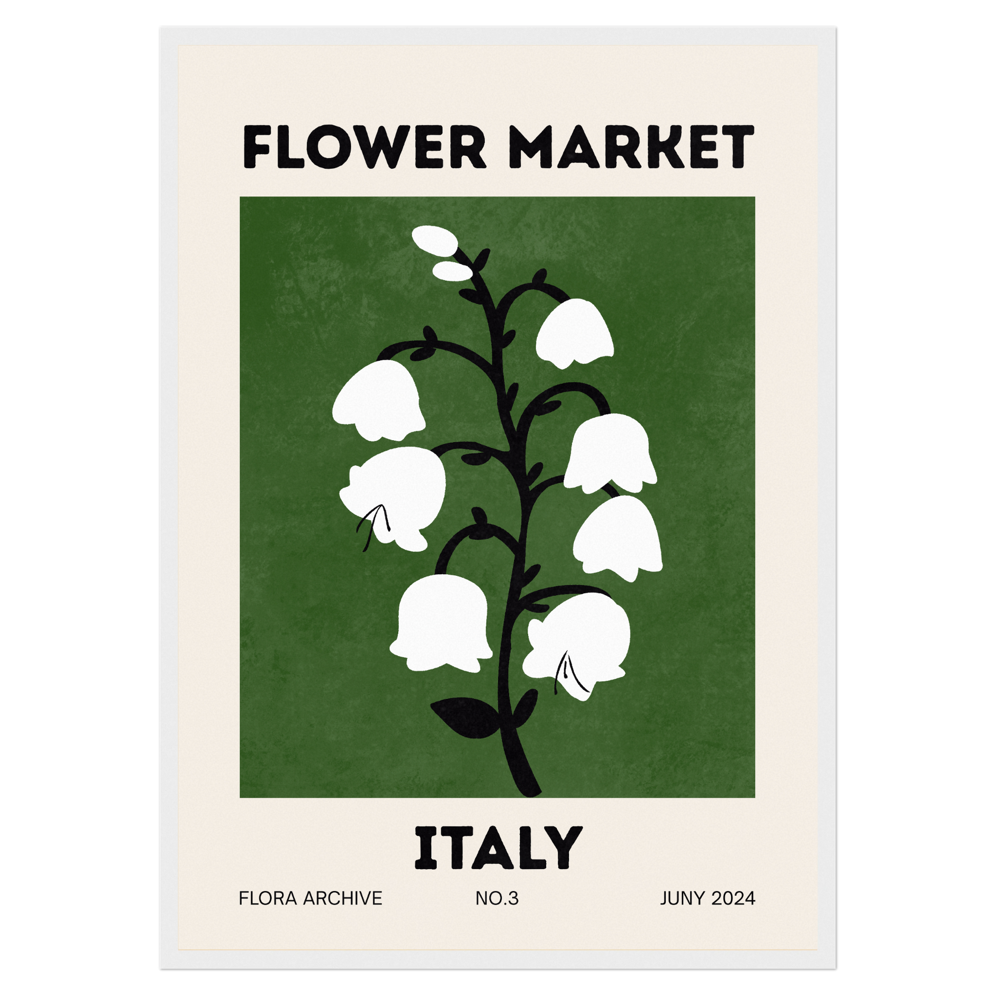 Flower Market - Italy Bleue Vague Flow