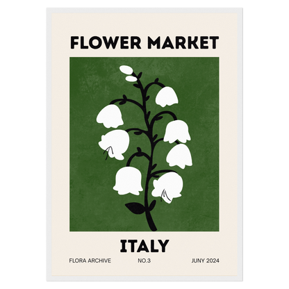 Flower Market - Italy Bleue Vague Flow