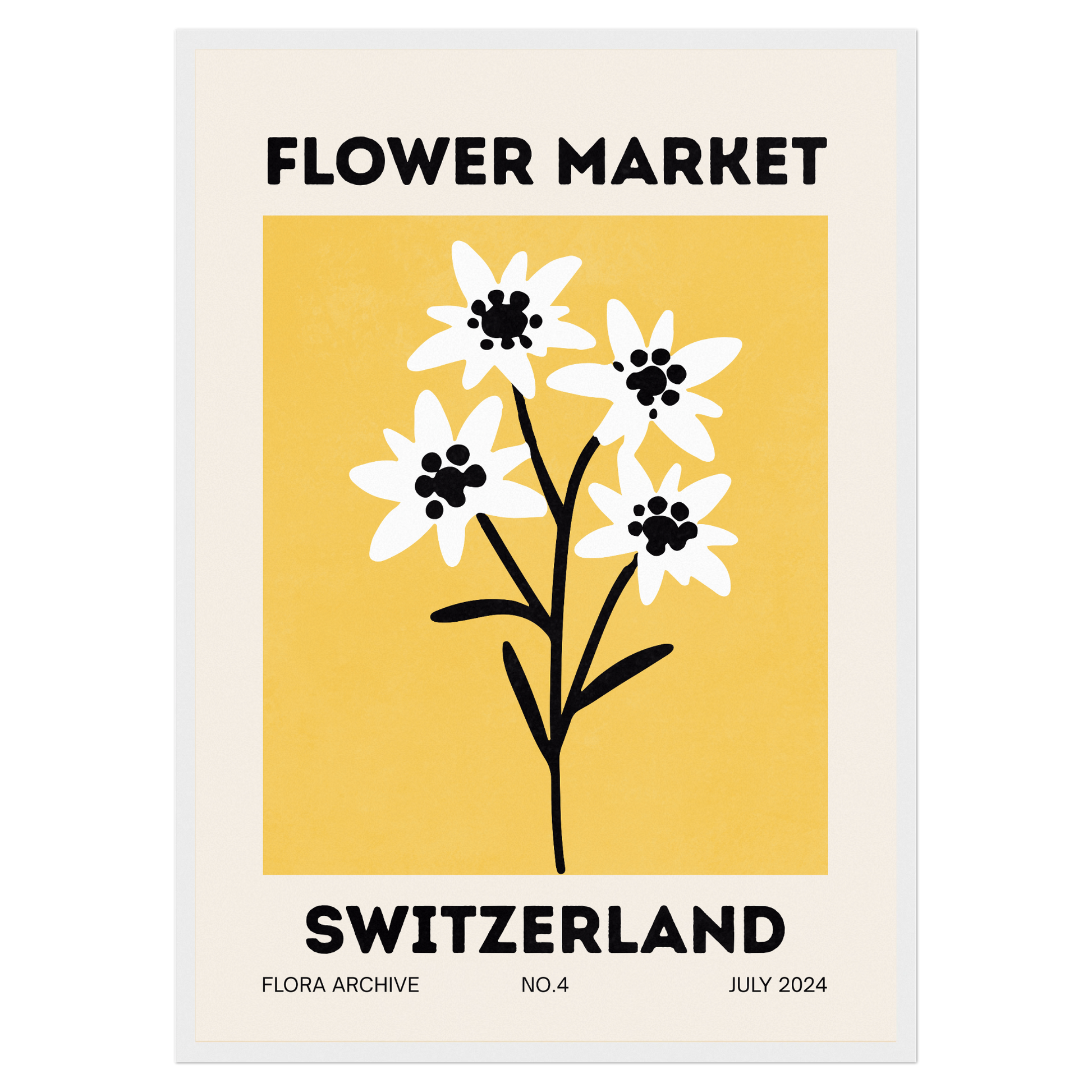 Flower Market - Switzerland Bleue Vague Flow
