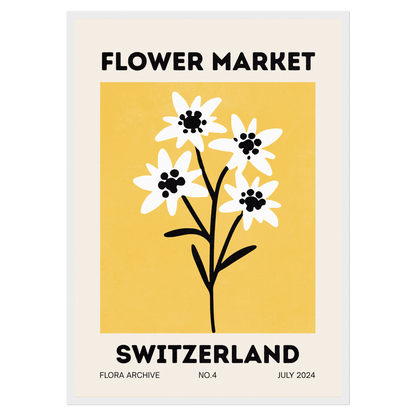 Flower Market - Switzerland Bleue Vague Flow