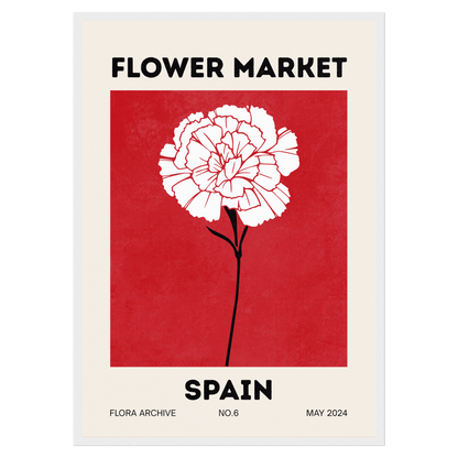 Flower Market - Spain Bleue Vague Flow