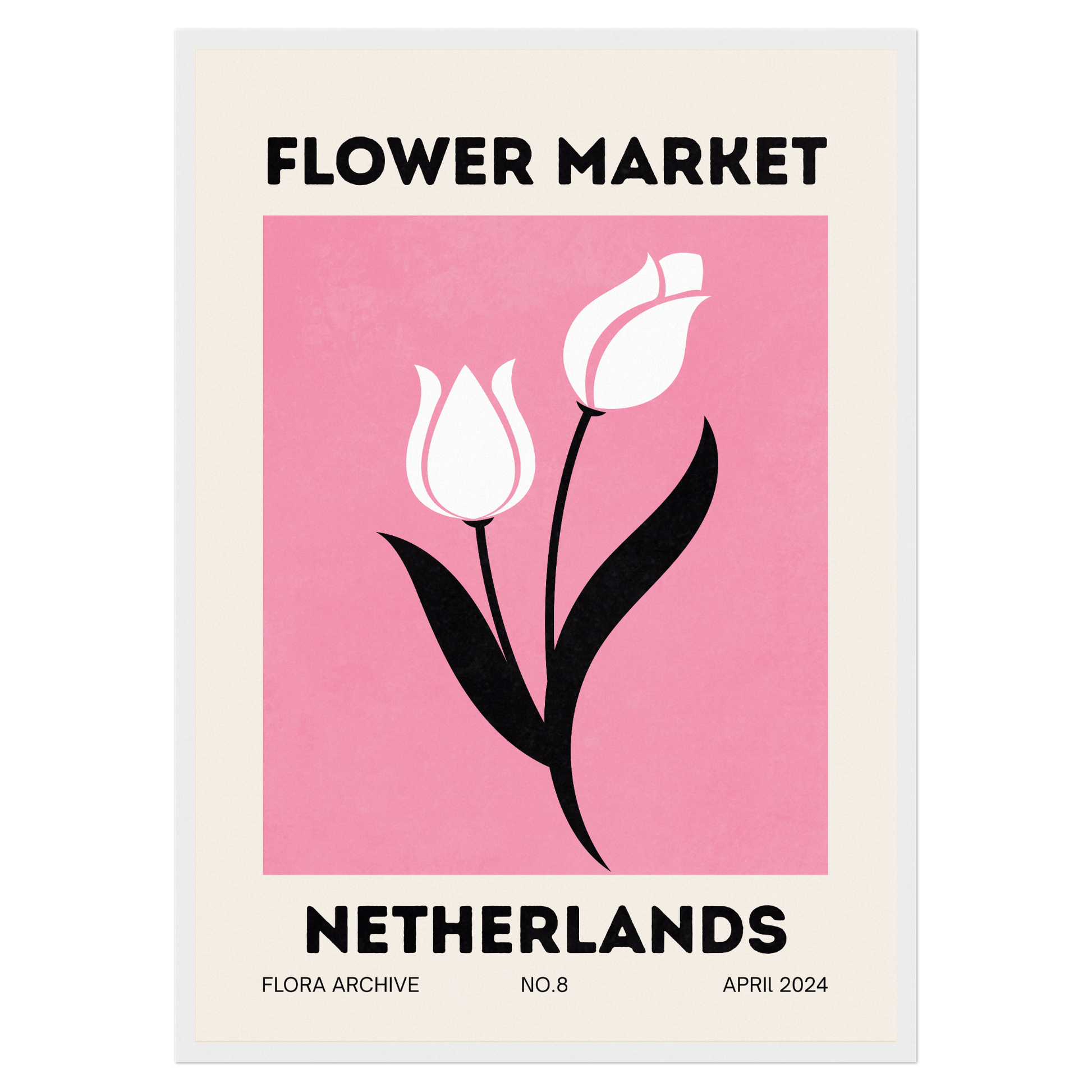 Flower Market - Netherlands Bleue Vague Flow