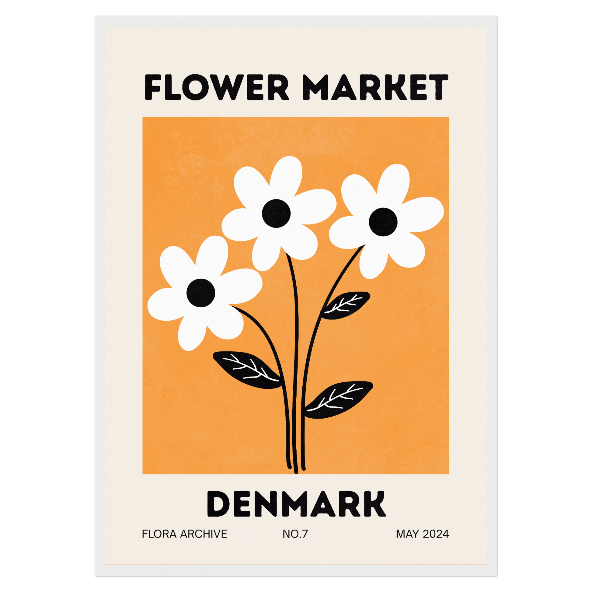Flower Market - Denmark Bleue Vague Flow