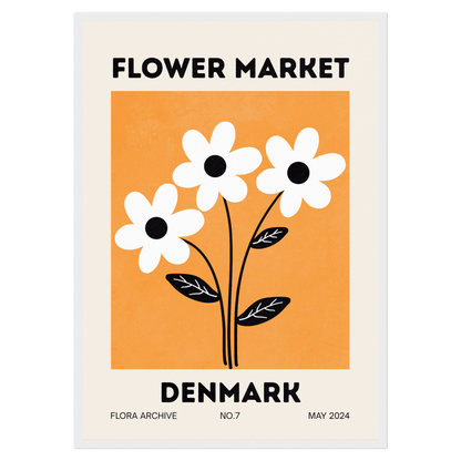 Flower Market - Denmark Bleue Vague Flow