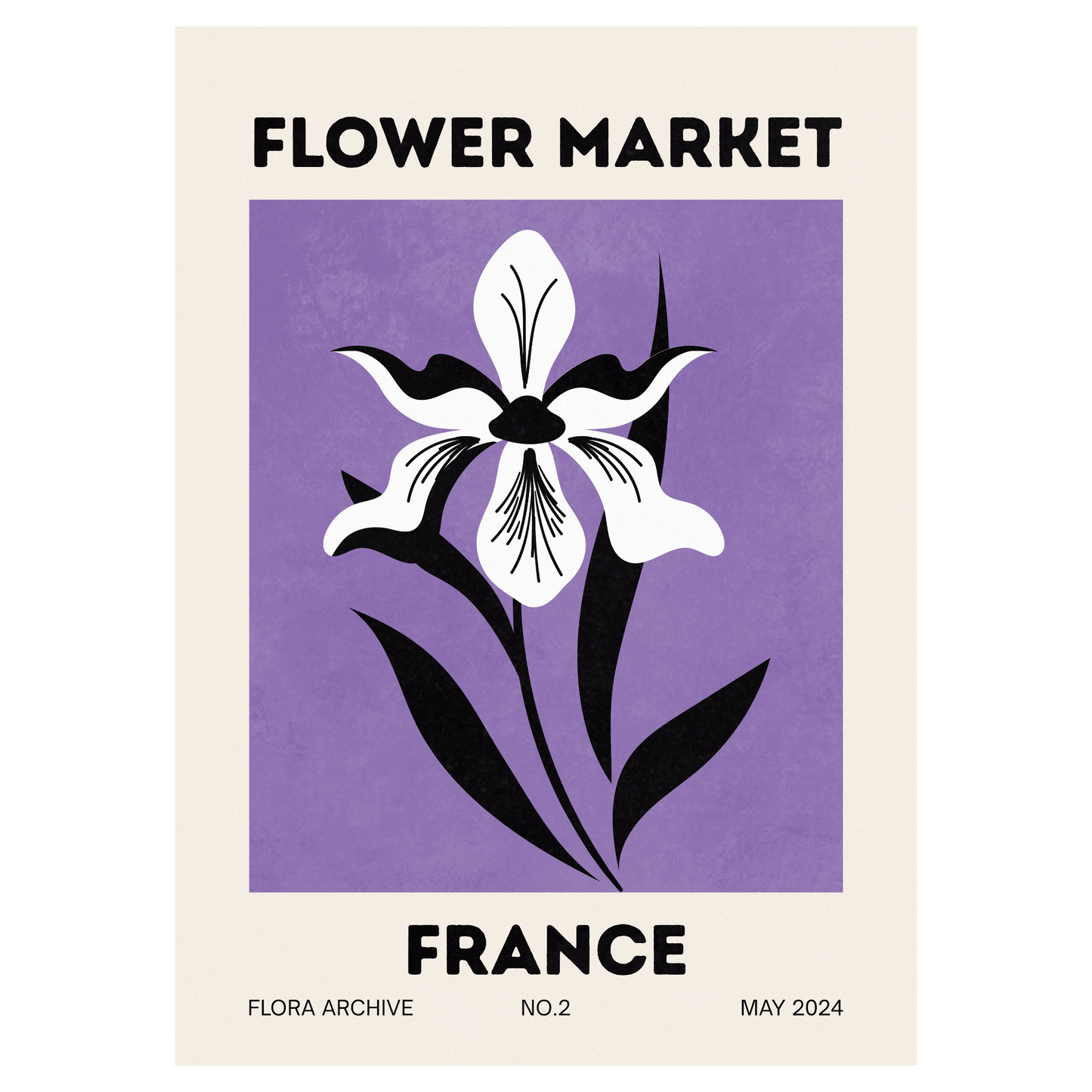 Flower Market - France Bleue Vague Flow