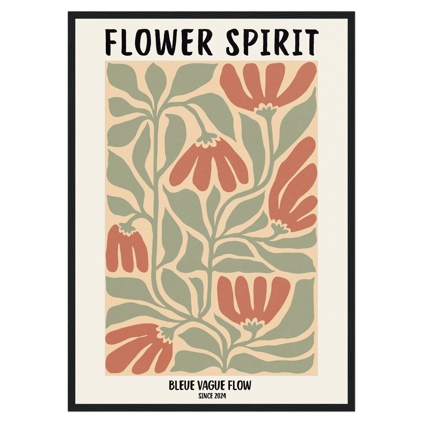 Flower Spirit - Brise d’aube Bleue Vague Flow