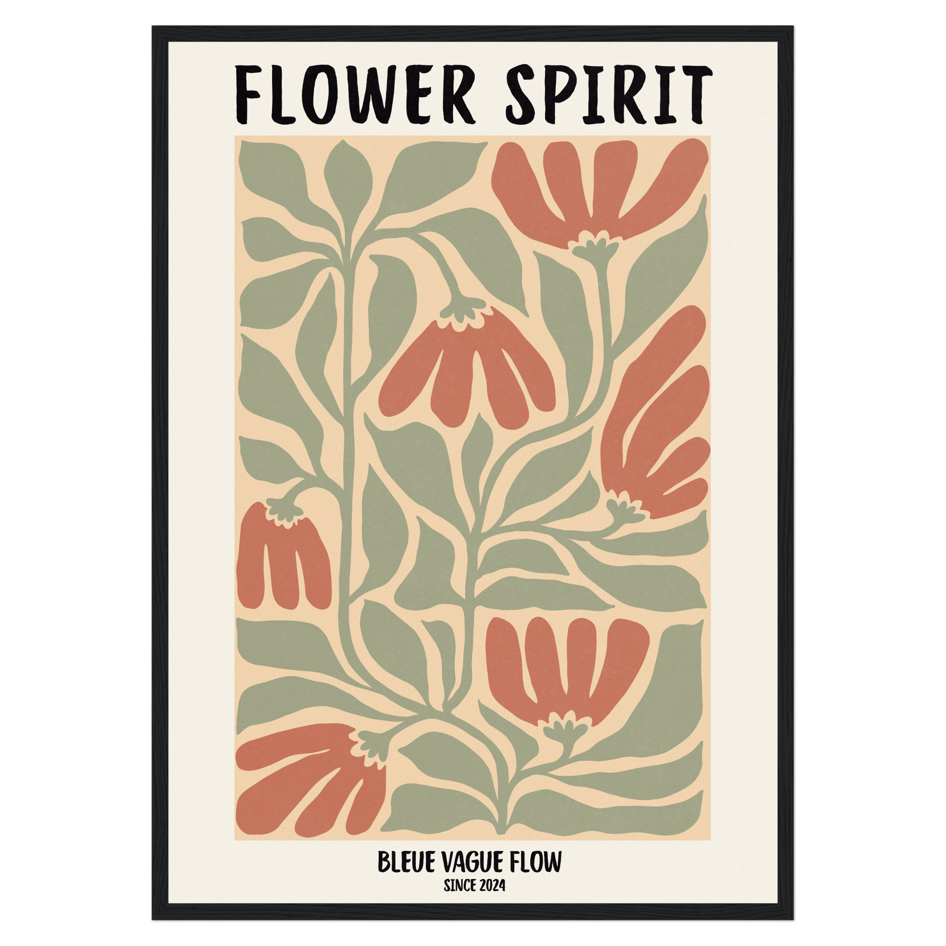 Flower Spirit - Brise d’aube Bleue Vague Flow