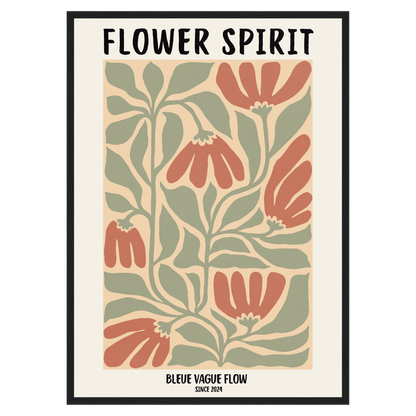 Flower Spirit - Brise d’aube Bleue Vague Flow
