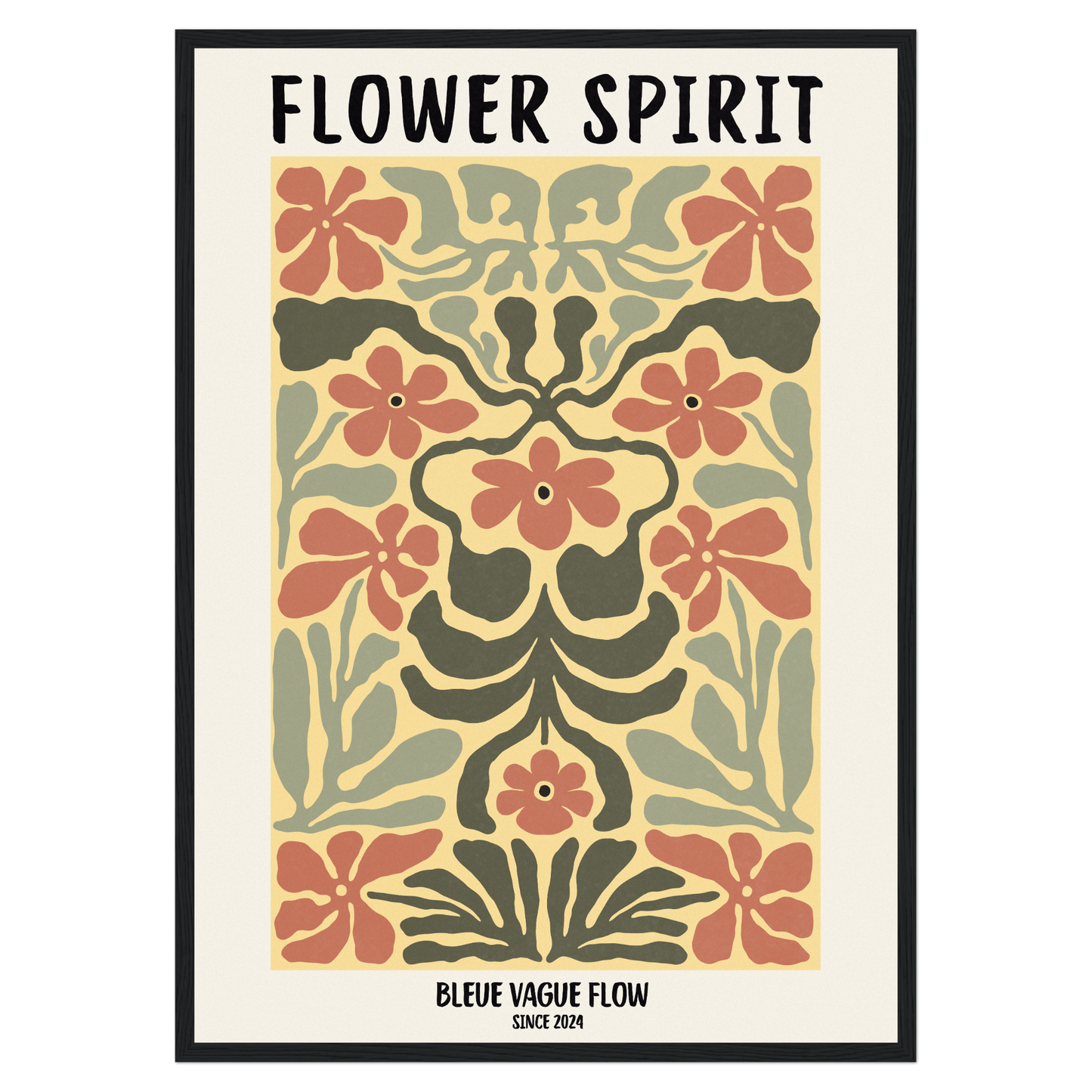 Flower Spirit - Rêve effleuré Bleue Vague Flow