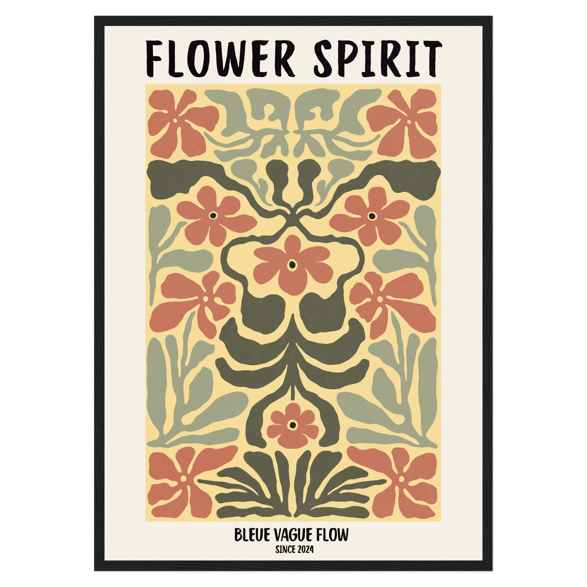 Flower Spirit - Rêve effleuré Bleue Vague Flow
