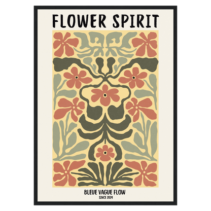 Flower Spirit - Rêve effleuré Bleue Vague Flow