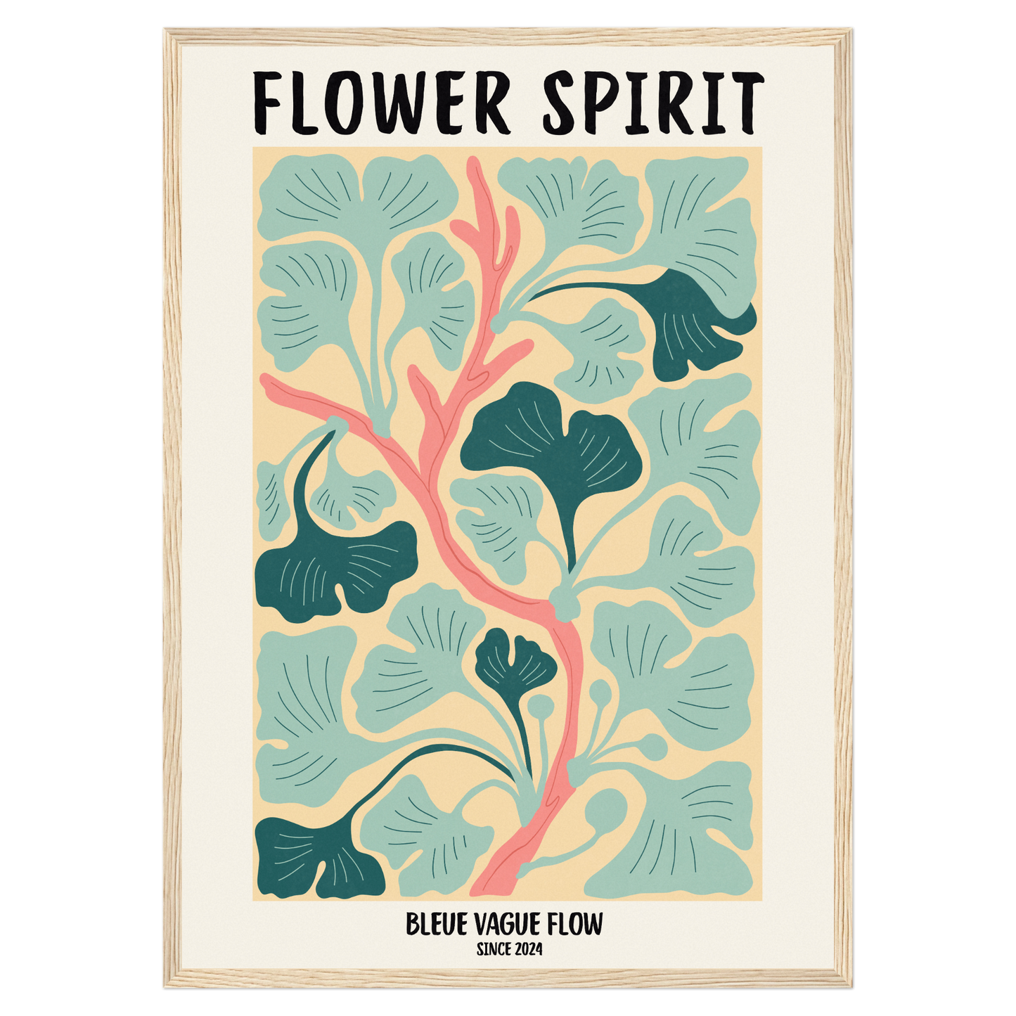 Flower Spirit - Souffle léger Bleue Vague Flow