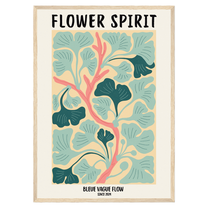 Flower Spirit - Souffle léger Bleue Vague Flow