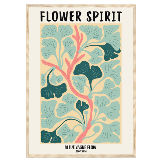 Flower Spirit - Souffle léger Bleue Vague Flow