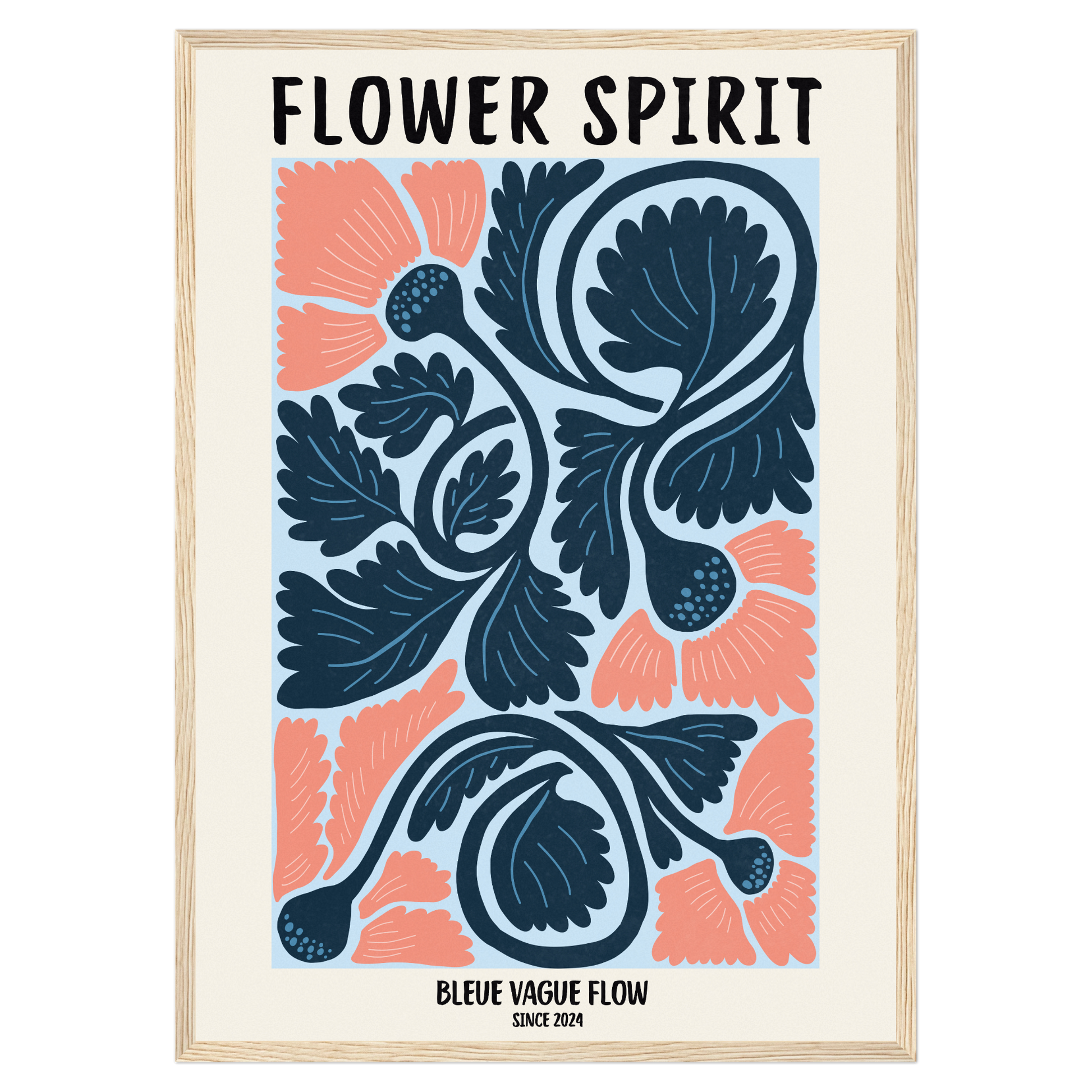 Flower Spirit - Repos solaire Bleue Vague Flow