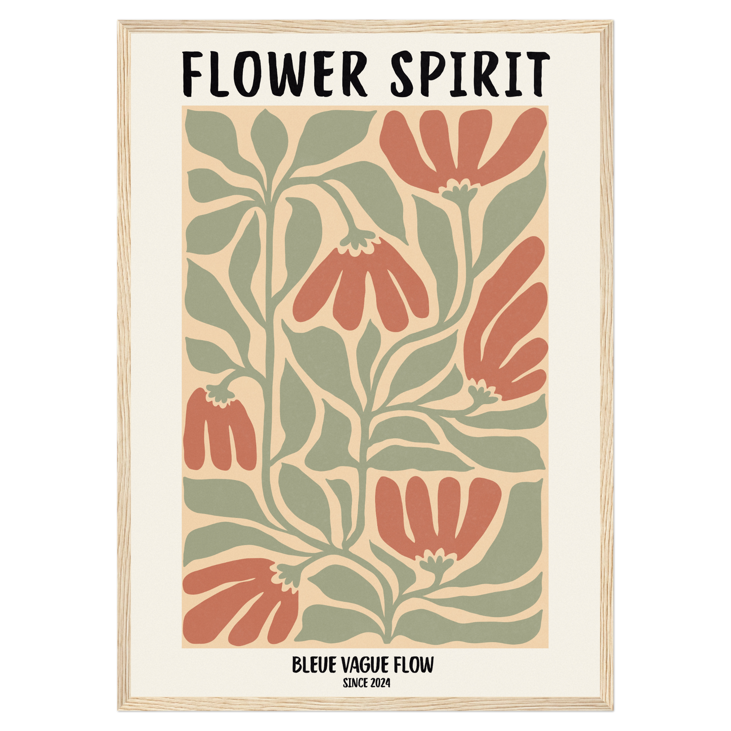 Flower Spirit - Brise d’aube Bleue Vague Flow