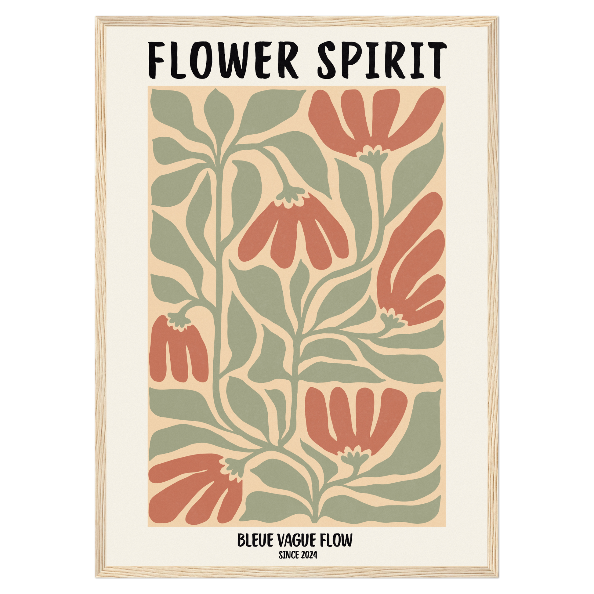 Flower Spirit - Brise d’aube Bleue Vague Flow