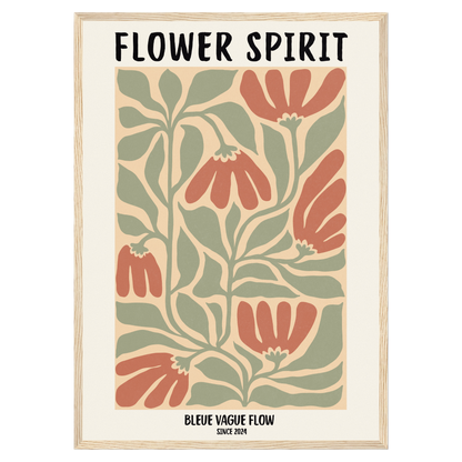Flower Spirit - Brise d’aube Bleue Vague Flow