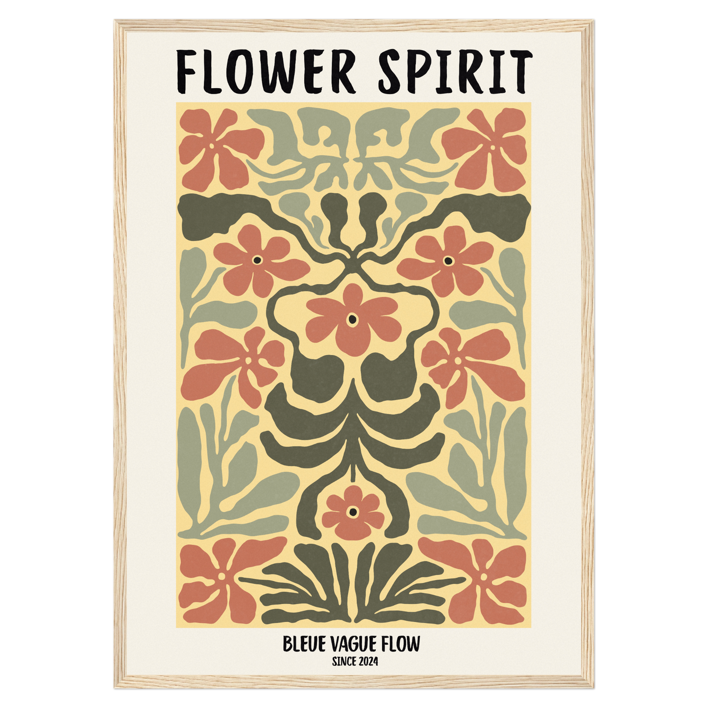 Flower Spirit - Rêve effleuré Bleue Vague Flow
