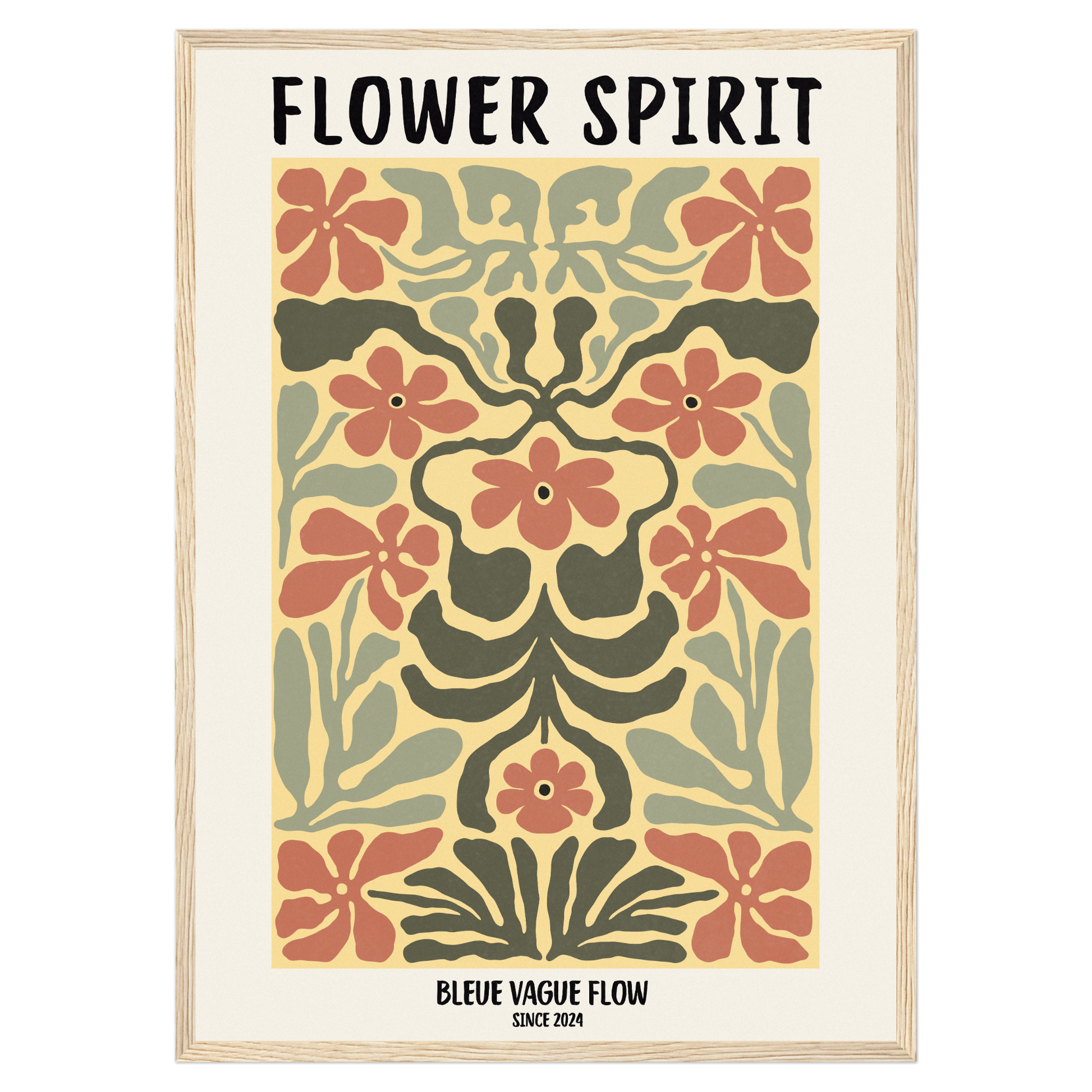 Flower Spirit - Rêve effleuré Bleue Vague Flow