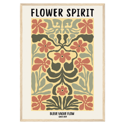 Flower Spirit - Rêve effleuré Bleue Vague Flow