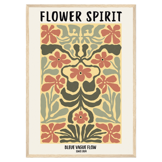 Flower Spirit - Rêve effleuré Bleue Vague Flow