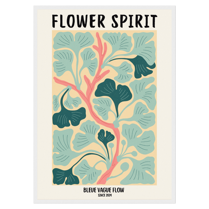 Flower Spirit - Souffle léger Bleue Vague Flow