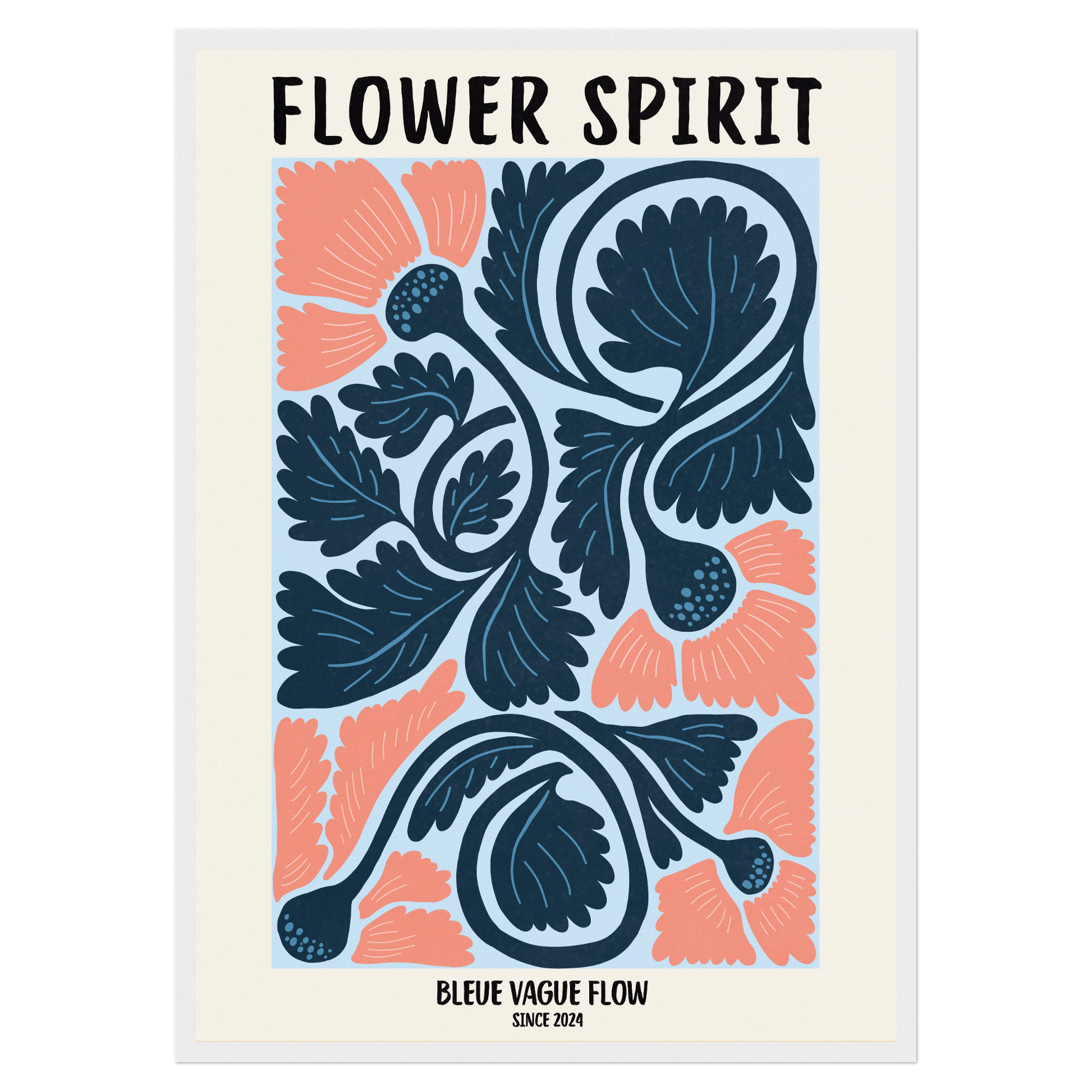 Flower Spirit - Repos solaire Bleue Vague Flow