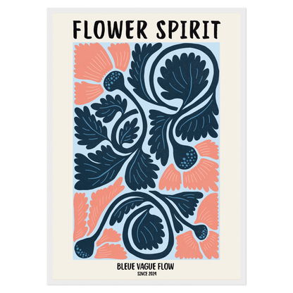 Flower Spirit - Repos solaire Bleue Vague Flow