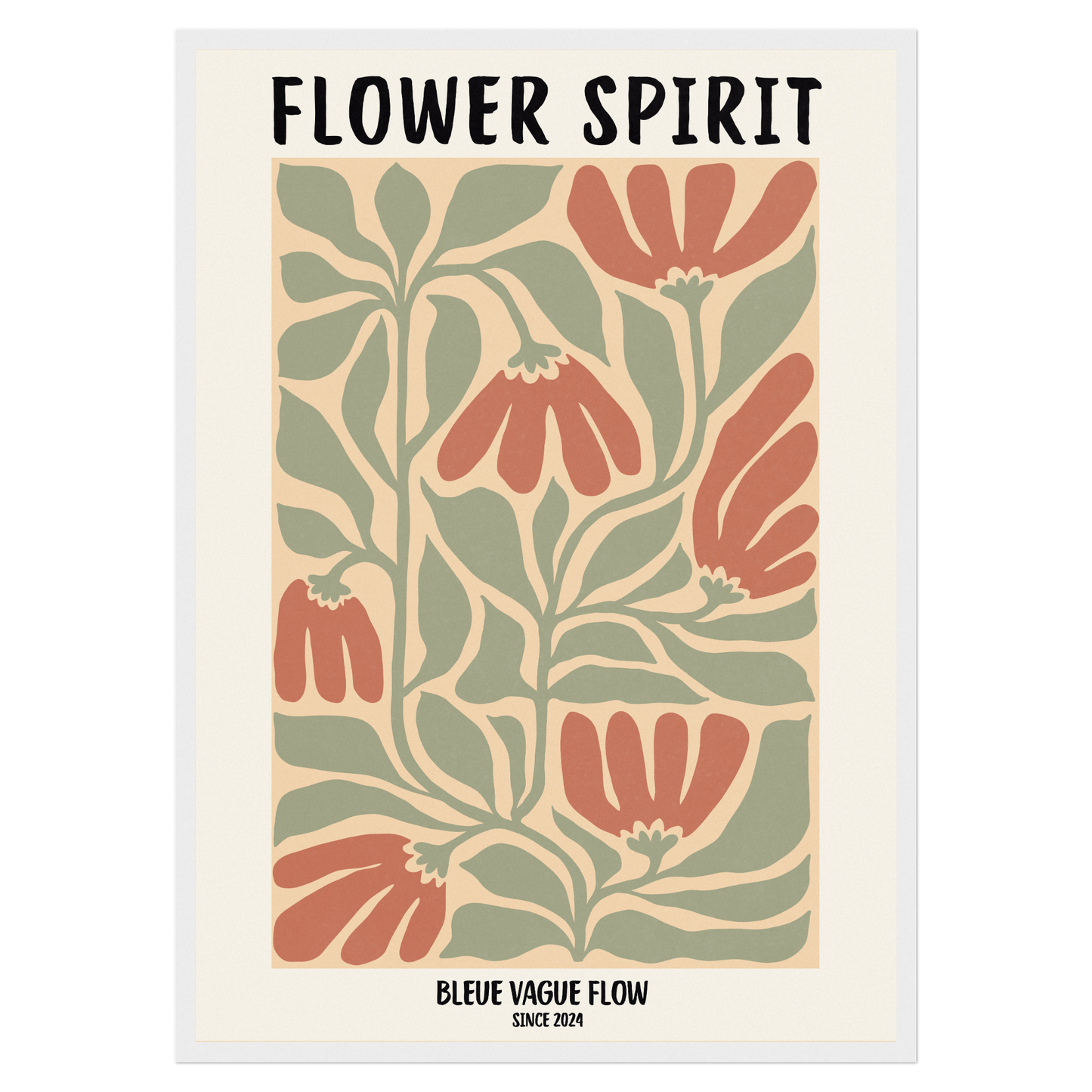 Flower Spirit - Brise d’aube Bleue Vague Flow