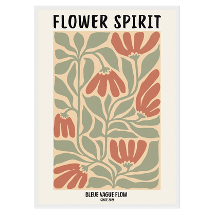 Flower Spirit - Brise d’aube Bleue Vague Flow