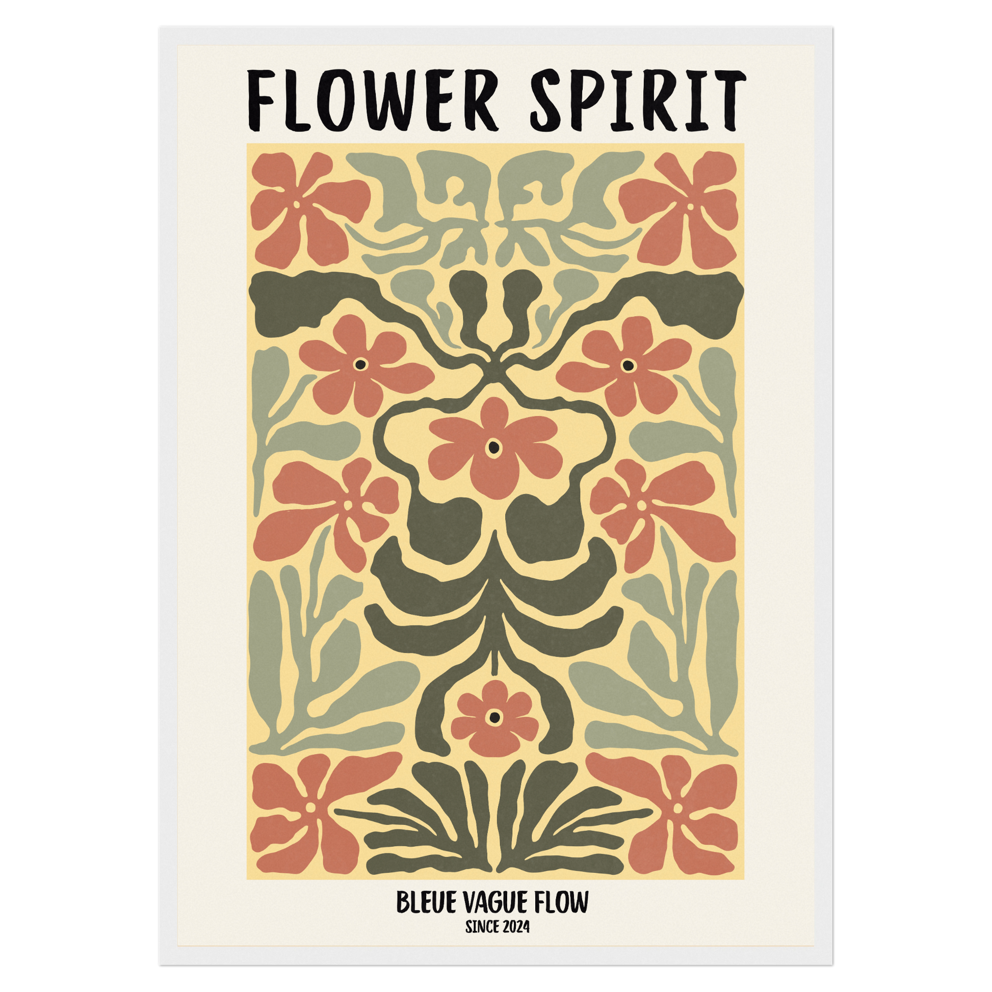 Flower Spirit - Rêve effleuré Bleue Vague Flow