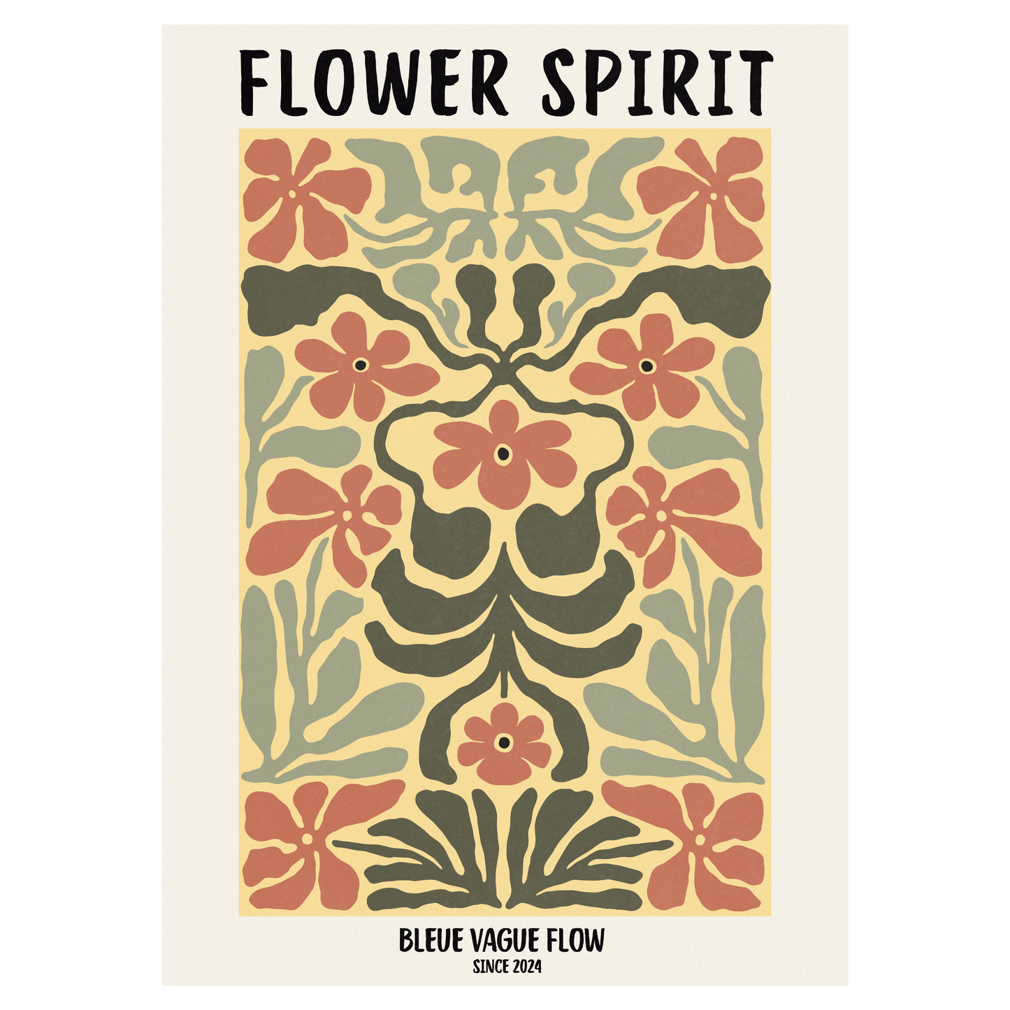 Flower Spirit - Rêve effleuré Bleue Vague Flow